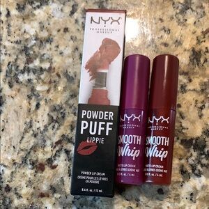 NYX Fuax fur, snuggle sesh, Pop quiz  Lipstick Collection